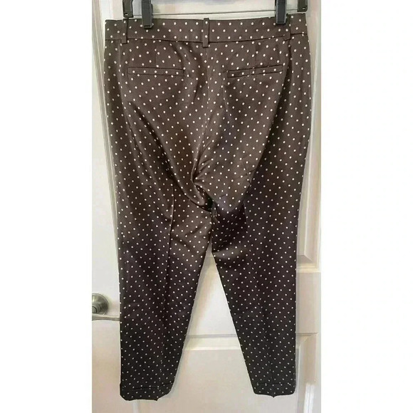 J.CREW COLLECTION Café Capri in Silky Dot Brown Size 2 silk/wool blend - Picture 3 of 8